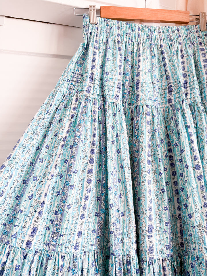 Holy Grail 80s Laura Ashley Cotton Maxi Skirt