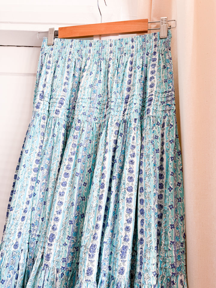 Holy Grail 80s Laura Ashley Cotton Maxi Skirt