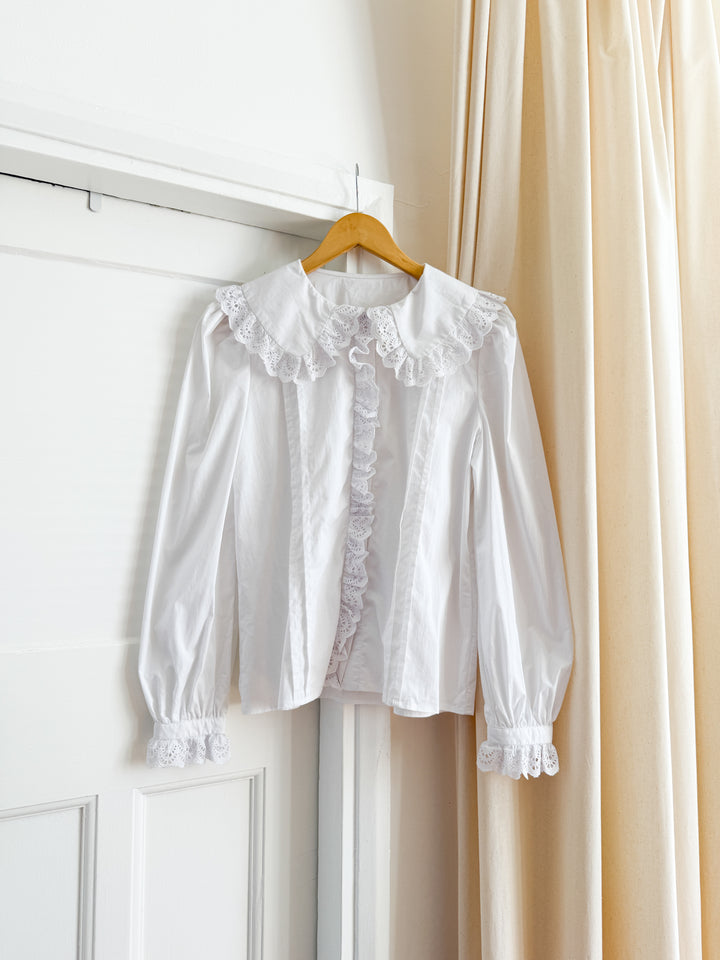 Beautiful Frill Collar Blouse