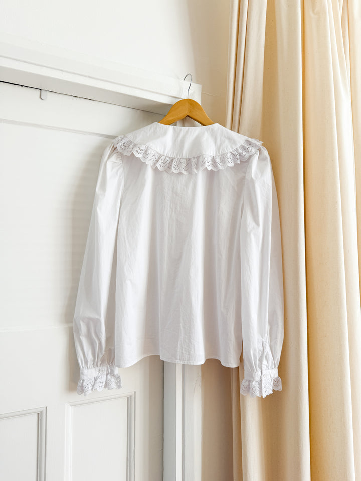 Beautiful Frill Collar Blouse