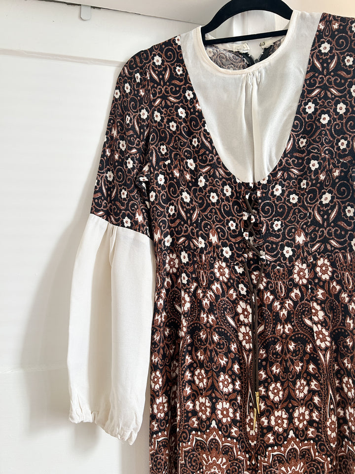 Incredible 60s Cotton Mini Dress (unlabelled dollyrockers)