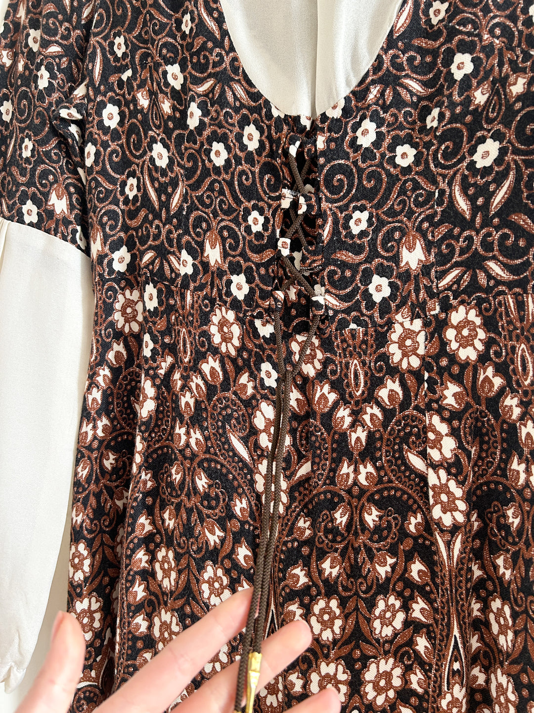 Incredible 60s Cotton Mini Dress (unlabelled dollyrockers)