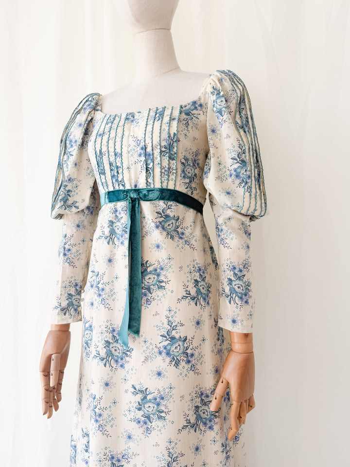 Divine Rare Precious Late 1960s Quad Maxi Dress