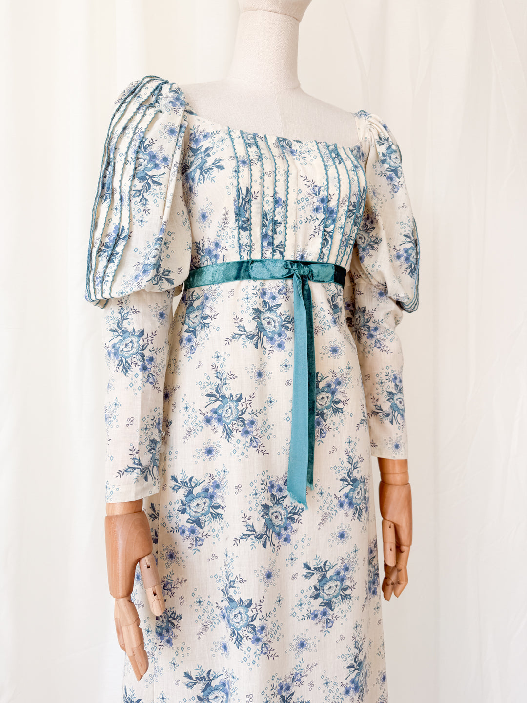 Divine Rare Precious Late 1960s Quad Maxi Dress