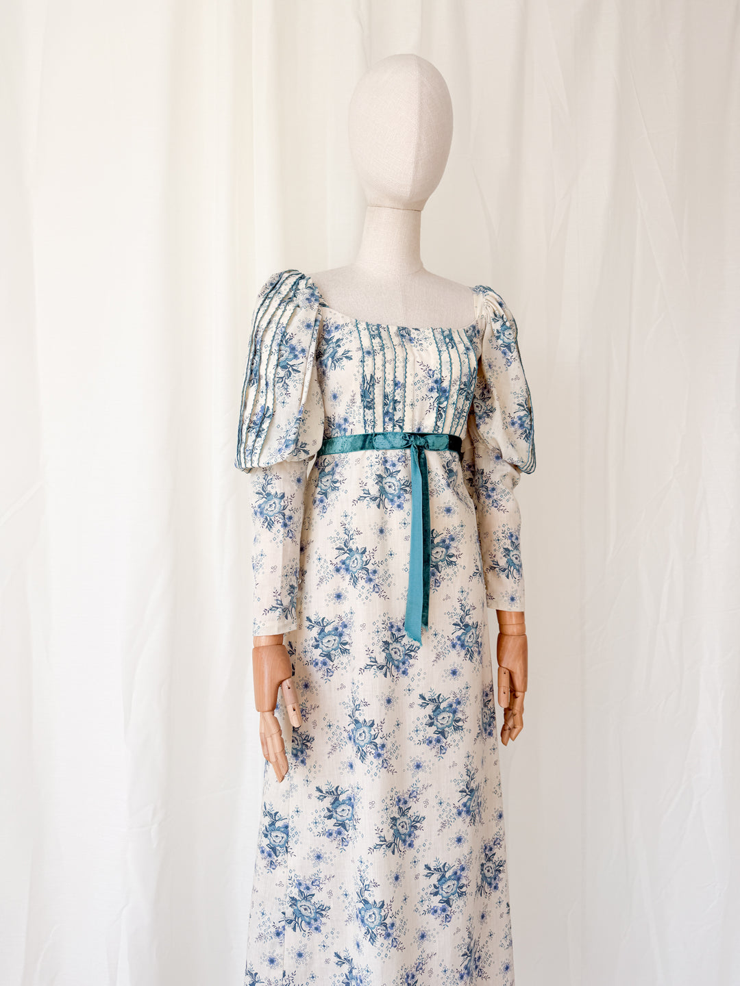 Divine Rare Precious Late 1960s Quad Maxi Dress