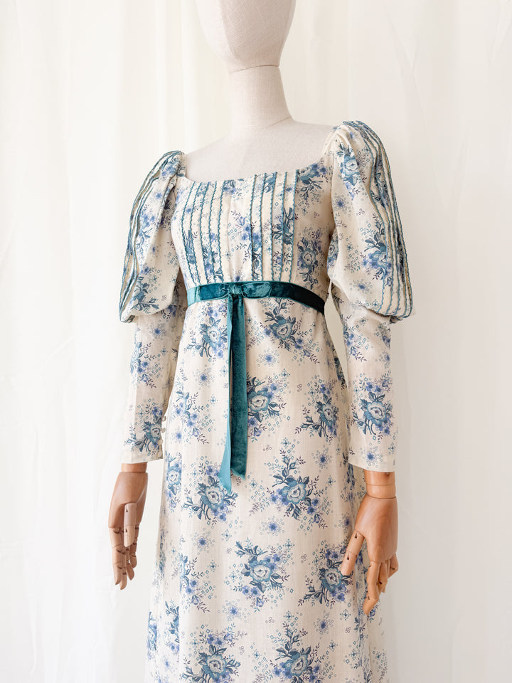 Divine Rare Precious Late 1960s Quad Maxi Dress