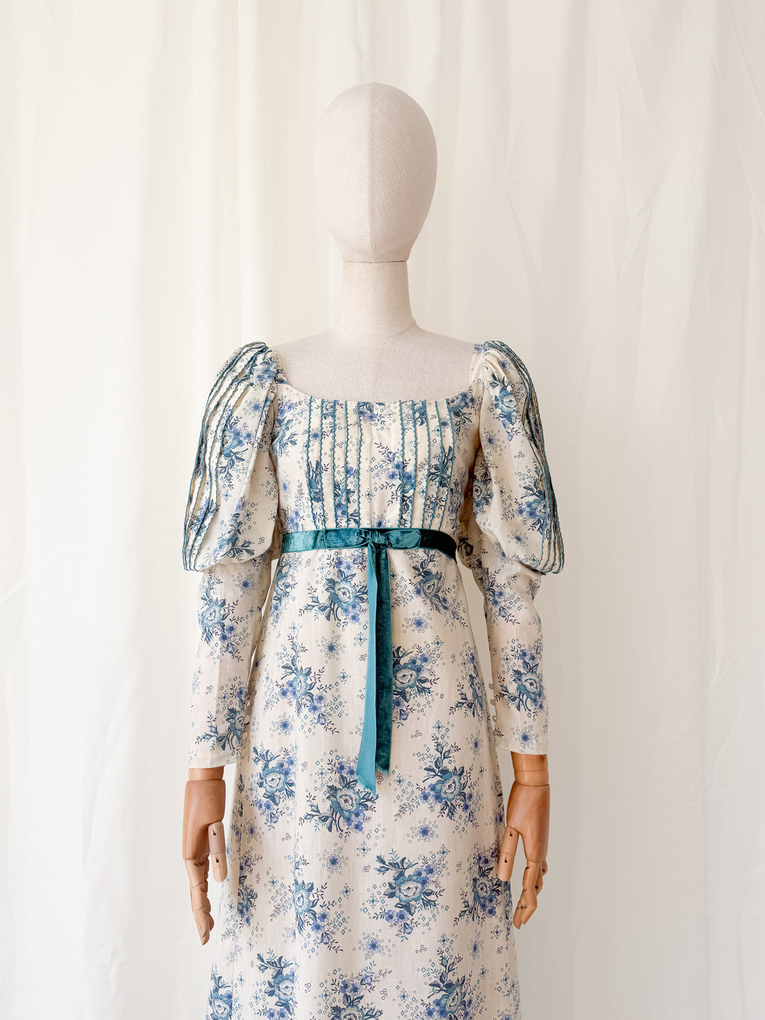 Divine Rare Precious Late 1960s Quad Maxi Dress