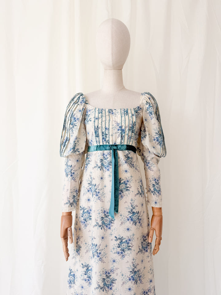 Divine Rare Precious Late 1960s Quad Maxi Dress
