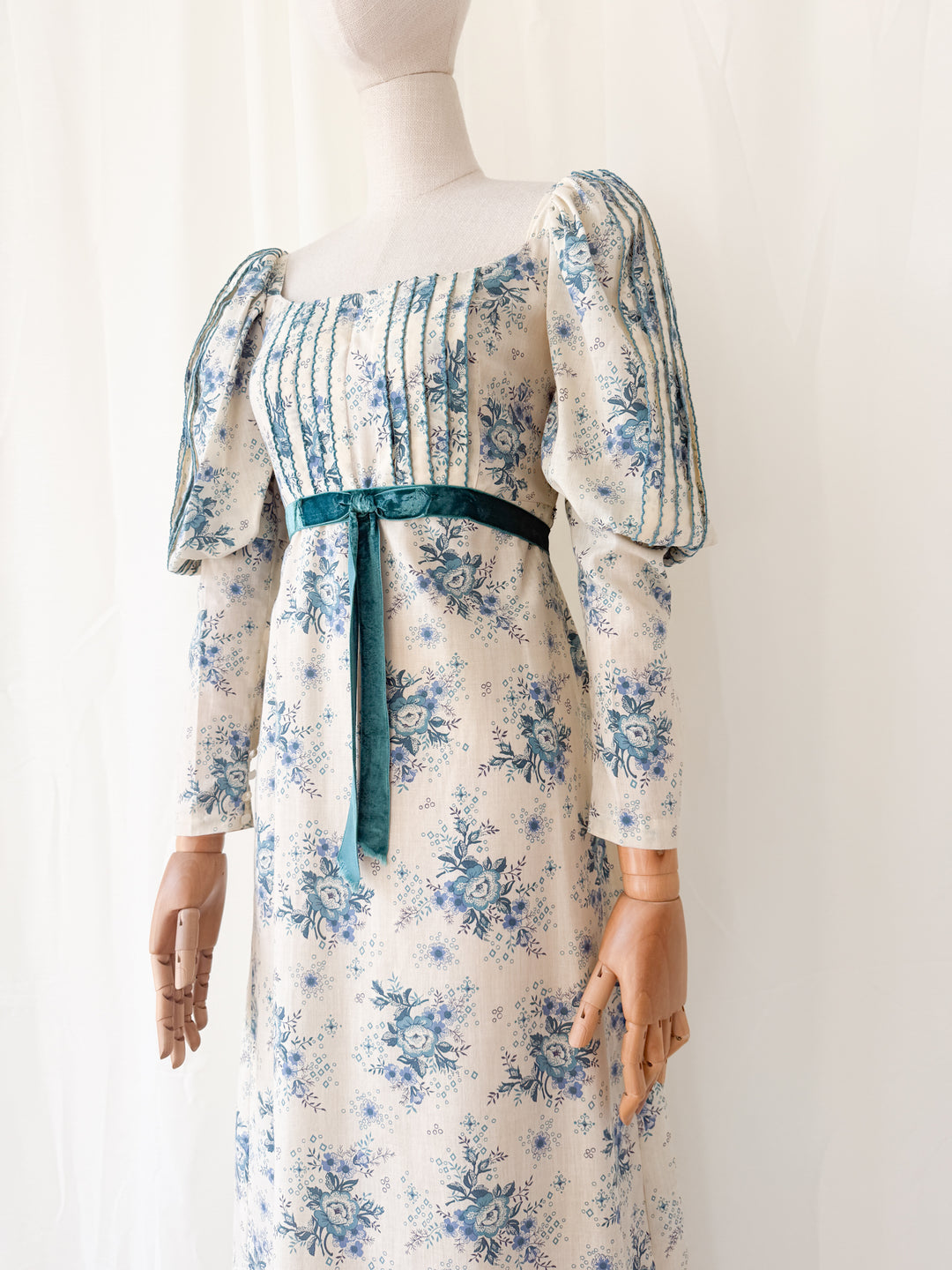 Divine Rare Precious Late 1960s Quad Maxi Dress