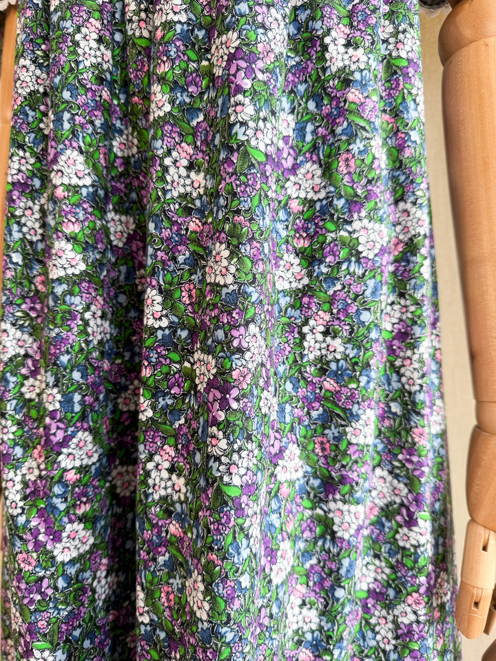 Pretty Floral Cotton 70s Dream Dress by Alldae