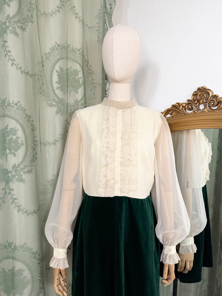 ENCHANT ~ PRECIOUS 1960S MINI DRESS AND JACKET ENSEMBLE BY PEGGY FRENCH COUTURE