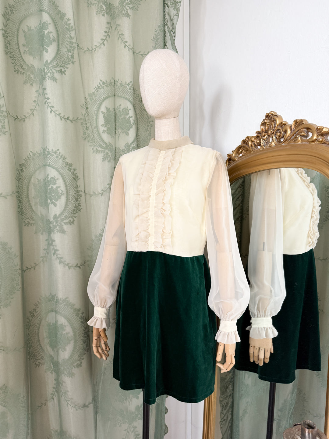 ENCHANT ~ PRECIOUS 1960S MINI DRESS AND JACKET ENSEMBLE BY PEGGY FRENCH COUTURE