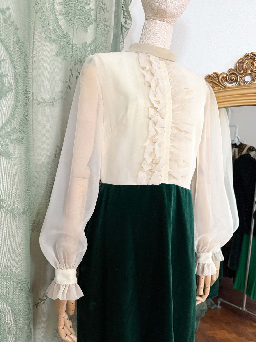 ENCHANT ~ PRECIOUS 1960S MINI DRESS AND JACKET ENSEMBLE BY PEGGY FRENCH COUTURE