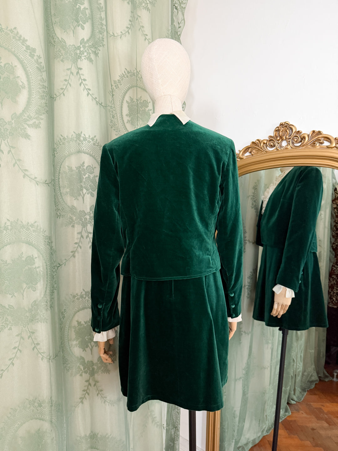 ENCHANT ~ PRECIOUS 1960S MINI DRESS AND JACKET ENSEMBLE BY PEGGY FRENCH COUTURE