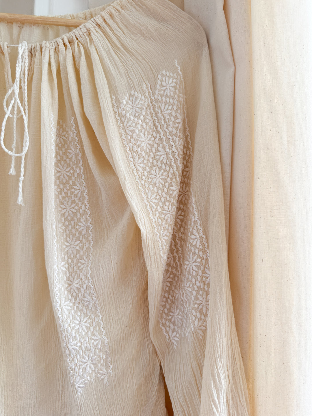 Beautiful Rare 70s Bohemian Cheesecloth Blouse