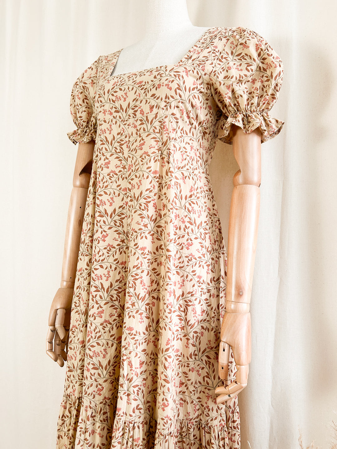 Holy Grail Rare Iconic 1970s Dove Clothing Company Cotton Prairie Dress