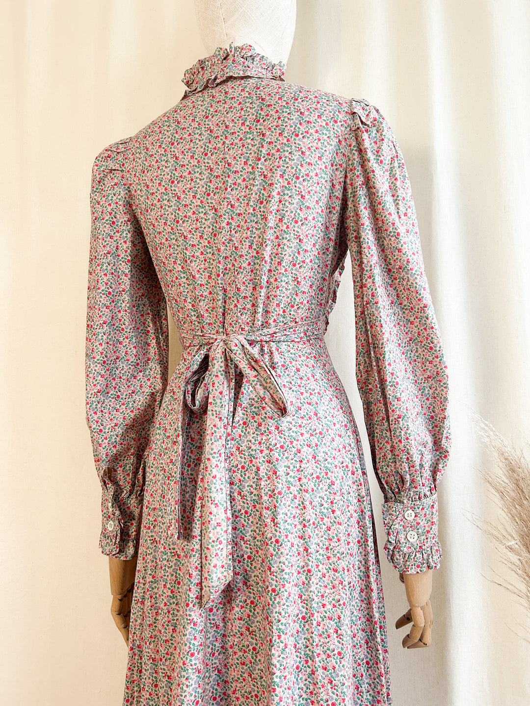 The Josta ~ dreamworthy 70s handmade cotton prairie maxi dress