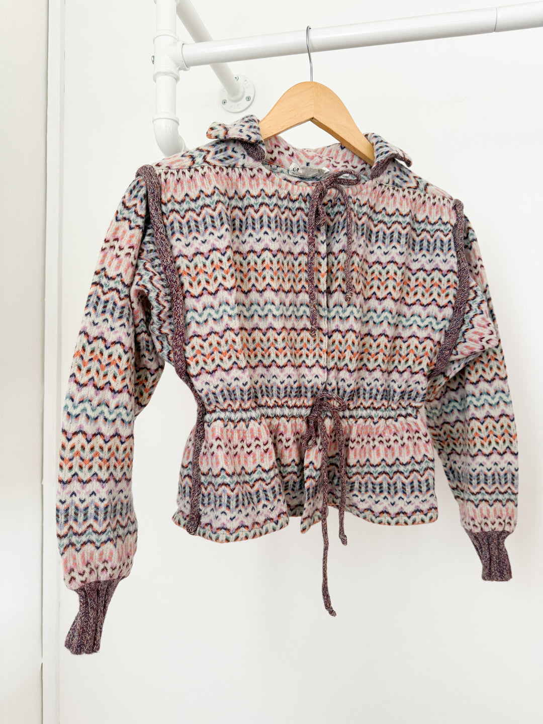 Insane Rare Missoni 1970s Crop Cardigan