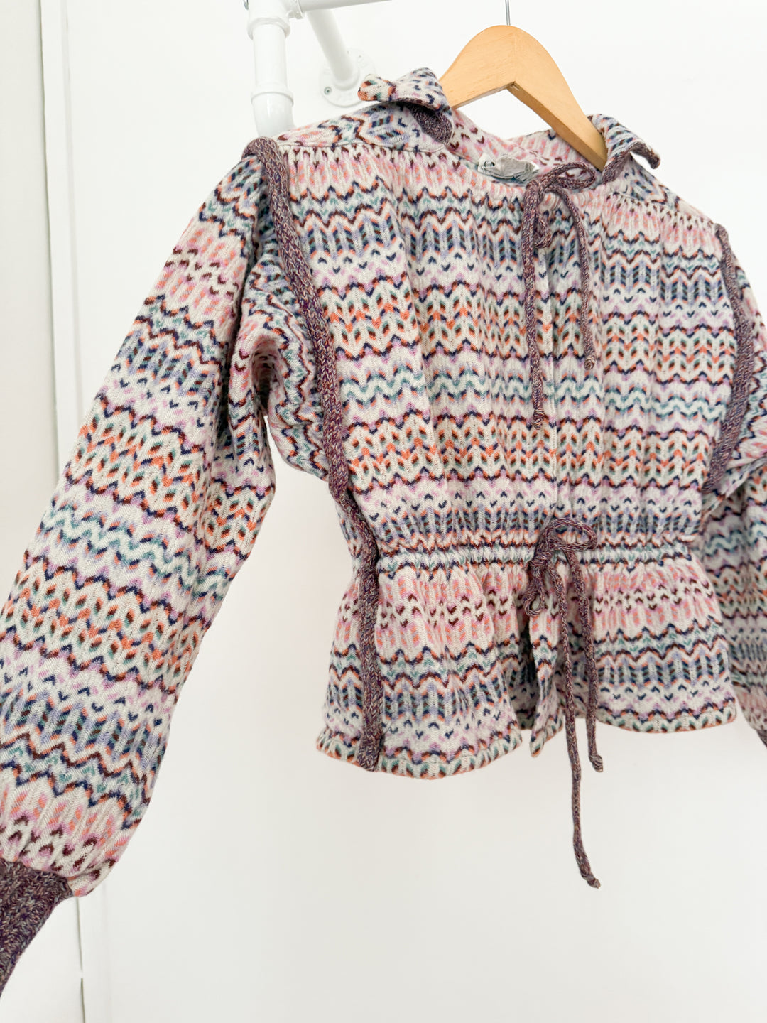 Insane Rare Missoni 1970s Crop Cardigan