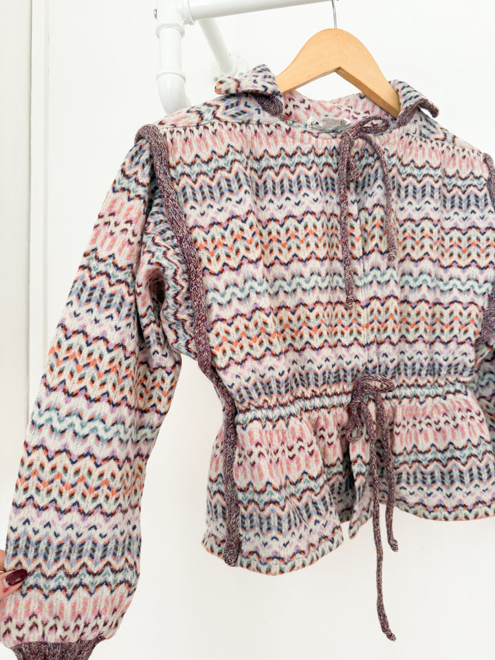 Insane Rare Missoni 1970s Crop Cardigan