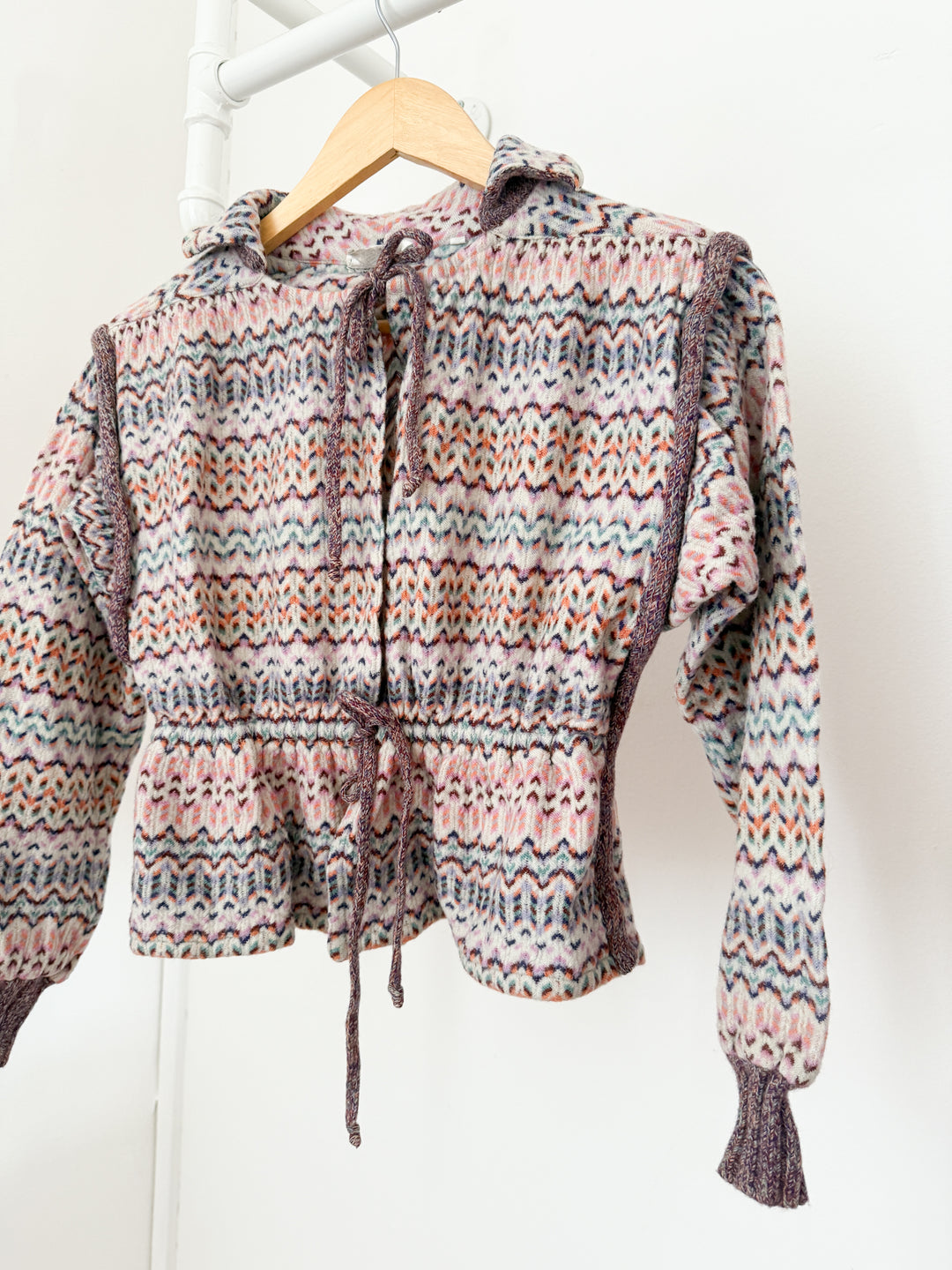 Insane Rare Missoni 1970s Crop Cardigan