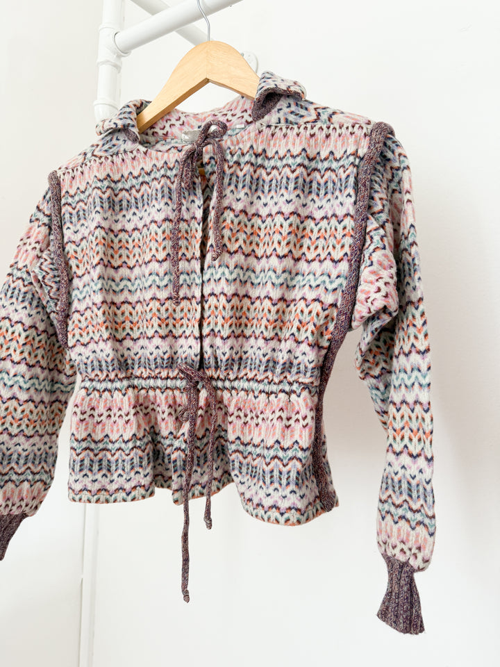 Insane Rare Missoni 1970s Crop Cardigan