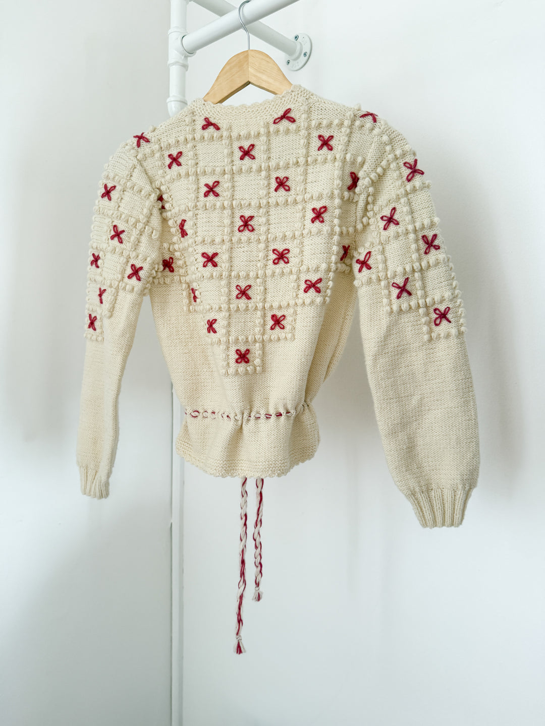 Holy Grail Rare 1970s Cream Wool Austrian Cardigan