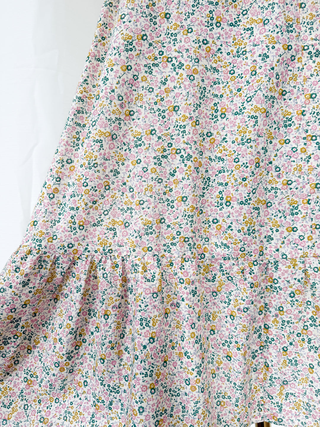 Adorable Rare 70s Earlybird Floral Cotton Maxi Dress