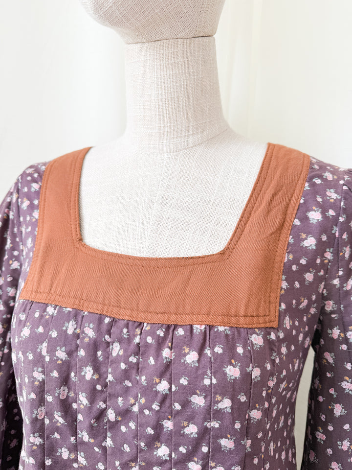 Incredible Rare 1970s Jeff Banks Cotton Smock Mini Dress