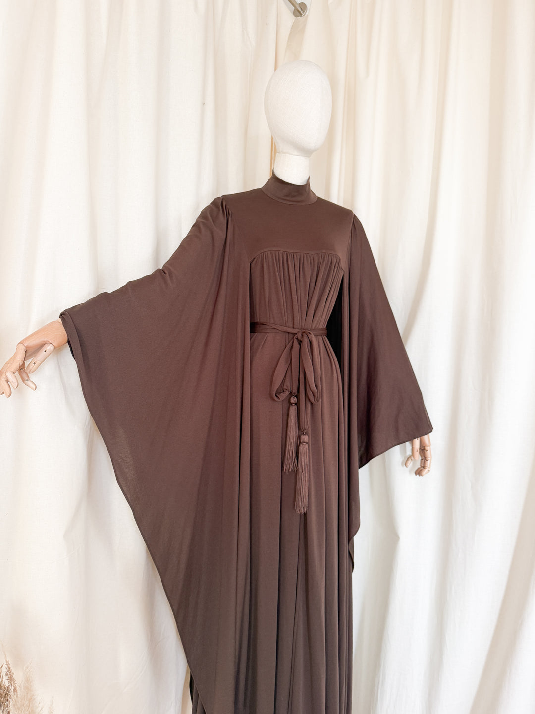 Divine Holy Grail Rare Gina Fratini 1970s Kaftan Dress