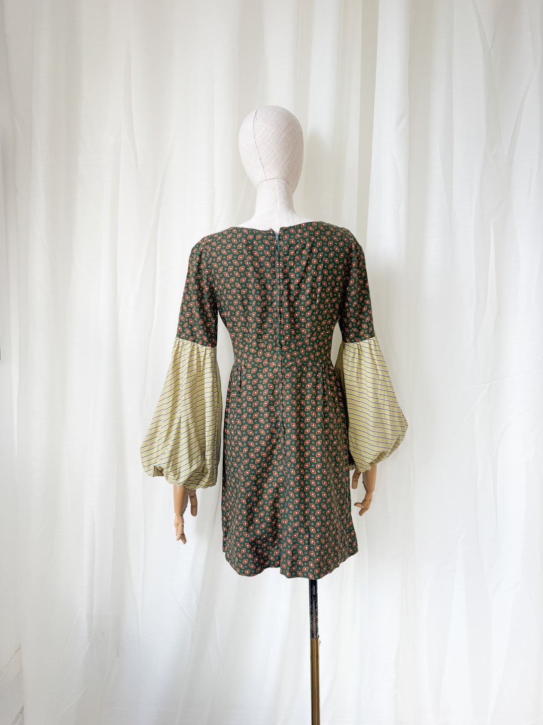 Precious Rare 1960s Gerald McCann Cotton Mini Dress