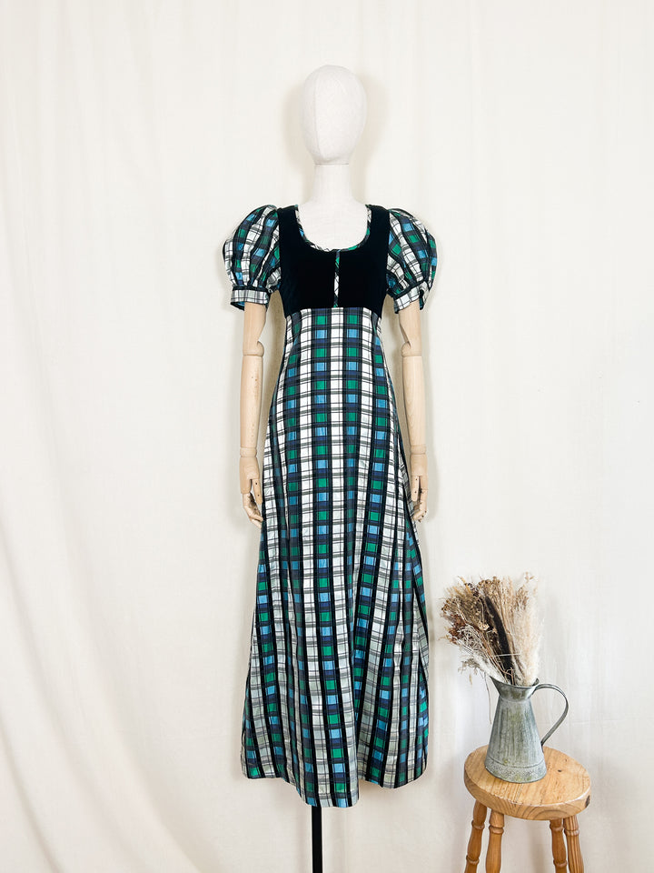 The Hopetoun ~ precious rare late 60s early 70s Marion Donaldson maxi dress