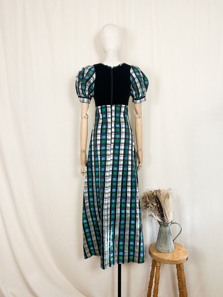 The Hopetoun ~ precious rare late 60s early 70s Marion Donaldson maxi dress