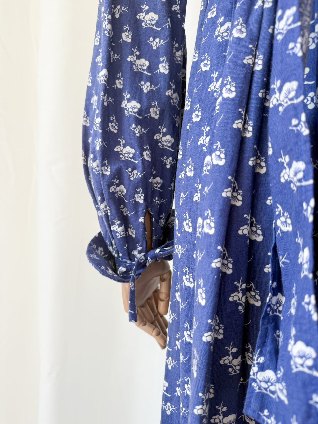 Breathtaking Precious Rare Divine 1970s Laura Ashley Cotton Maxi Dress