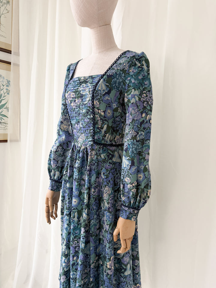 Precious Rare Liberty Wool Midi Dress by Anna Roose