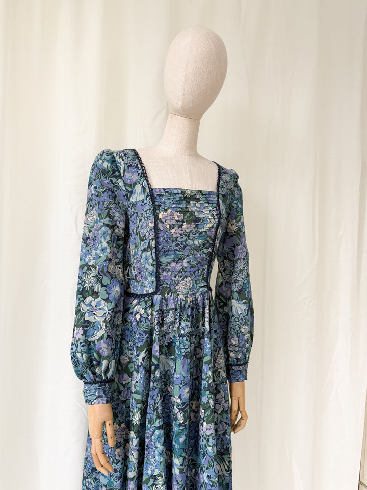 Precious Rare Liberty Wool Midi Dress by Anna Roose