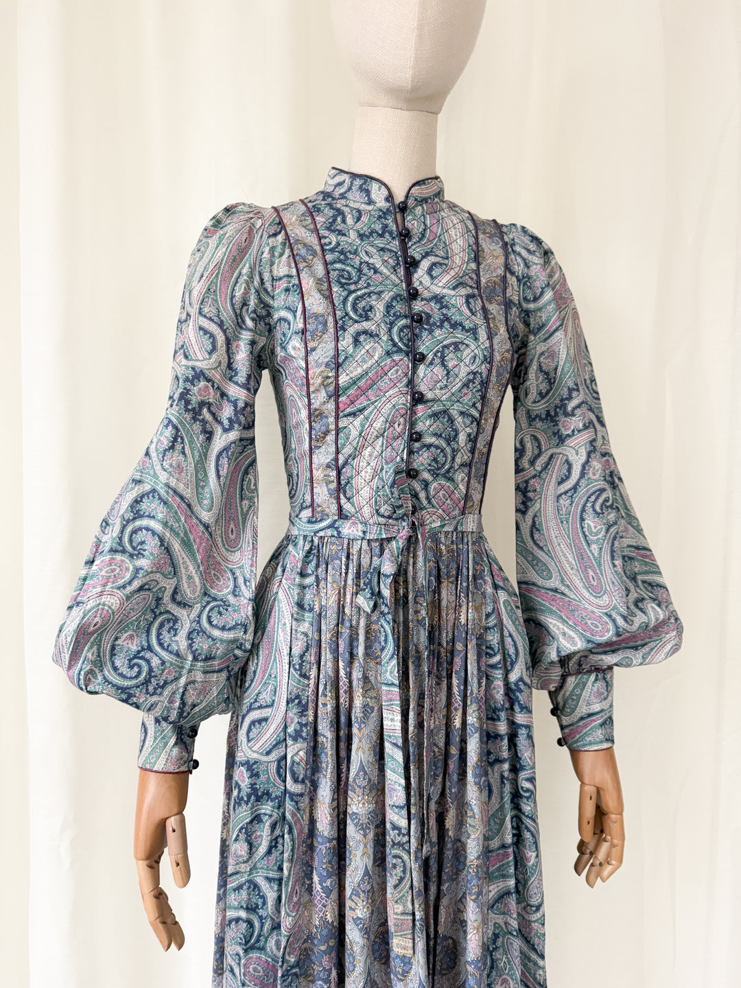 Insane Precious Liberty Lawn Origin 70s Midi Dress