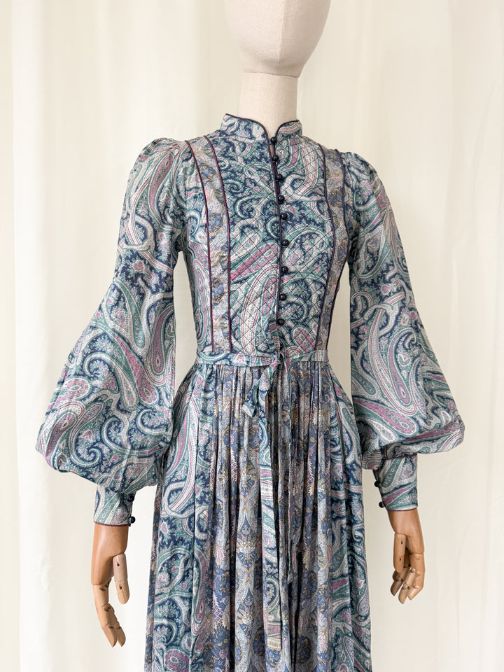 Insane Precious Liberty Lawn Origin 70s Midi Dress