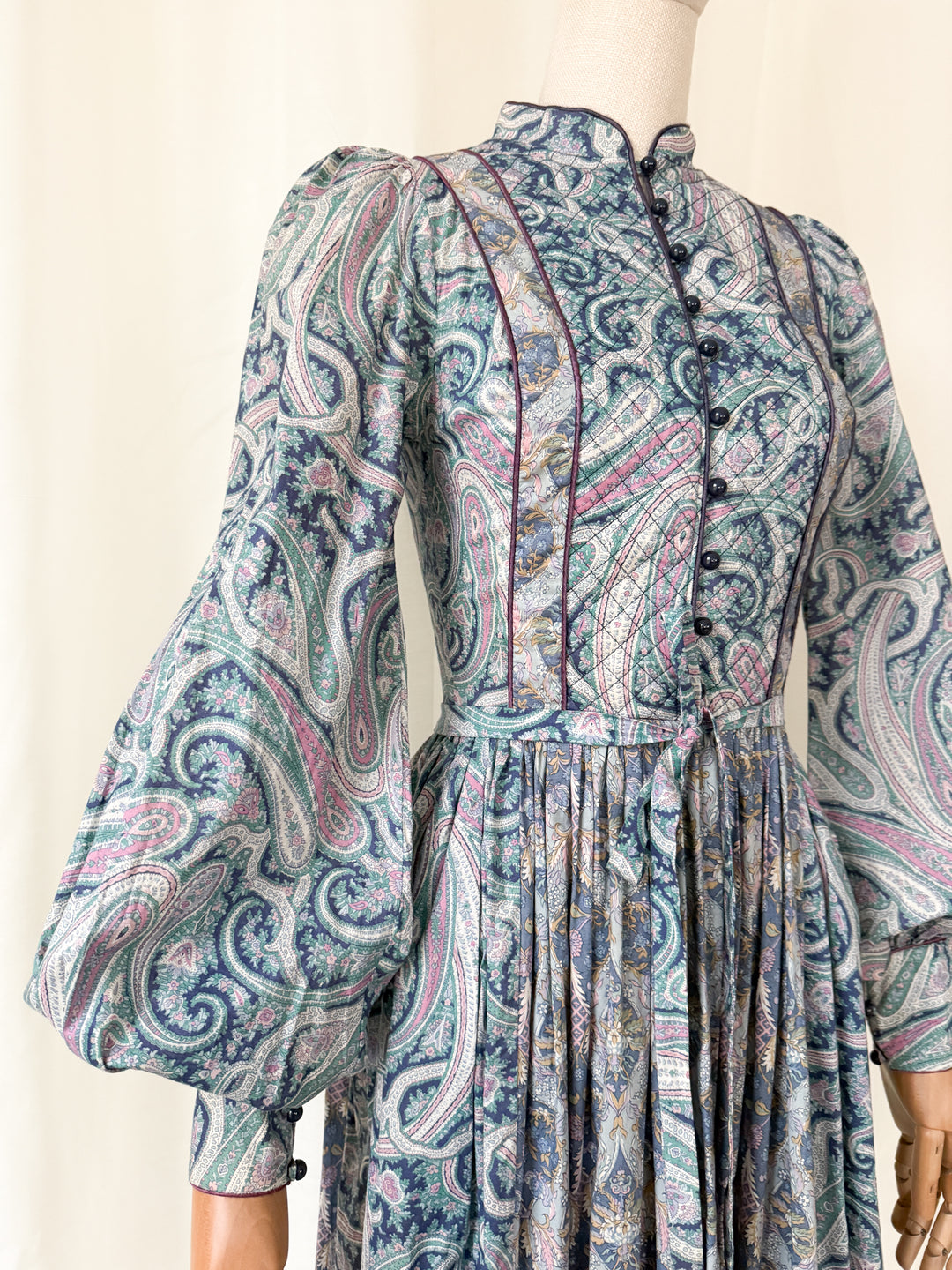 Insane Precious Liberty Lawn Origin 70s Midi Dress