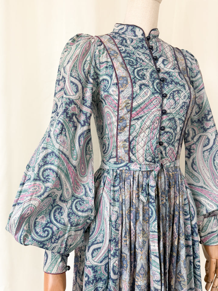 Insane Precious Liberty Lawn Origin 70s Midi Dress