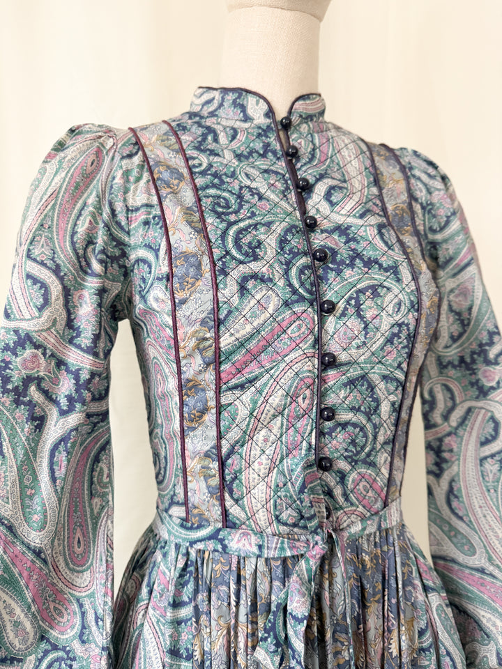 Insane Precious Liberty Lawn Origin 70s Midi Dress