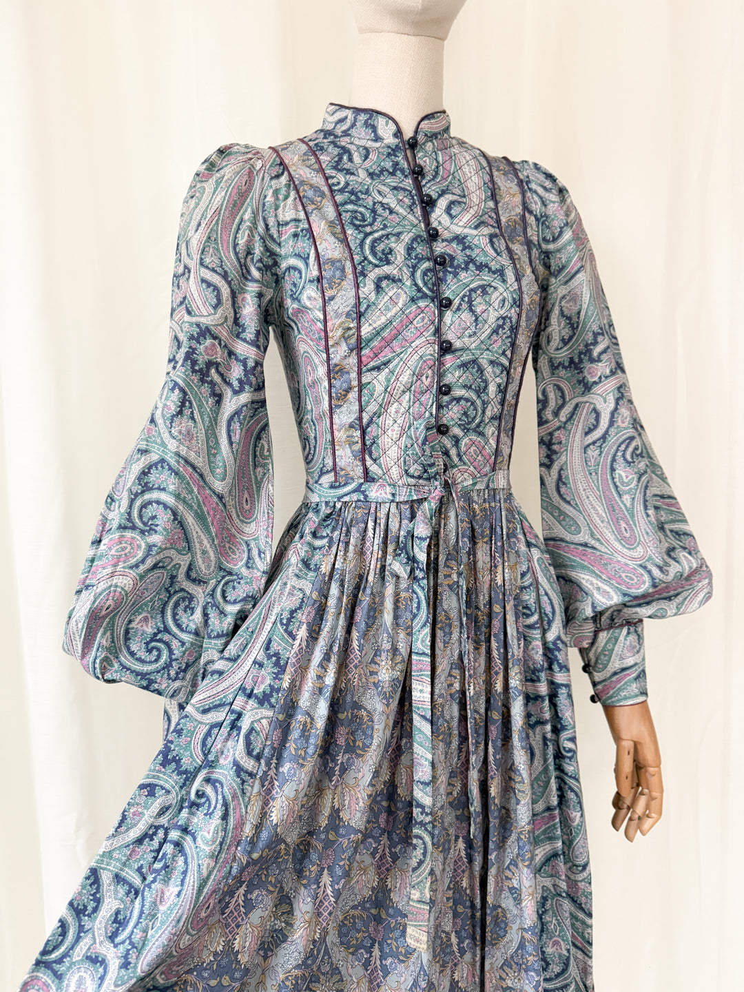 Insane Precious Liberty Lawn Origin 70s Midi Dress