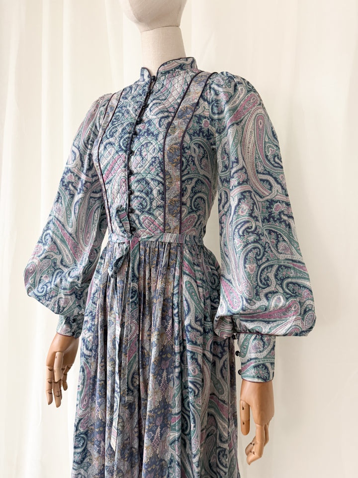 Insane Precious Liberty Lawn Origin 70s Midi Dress