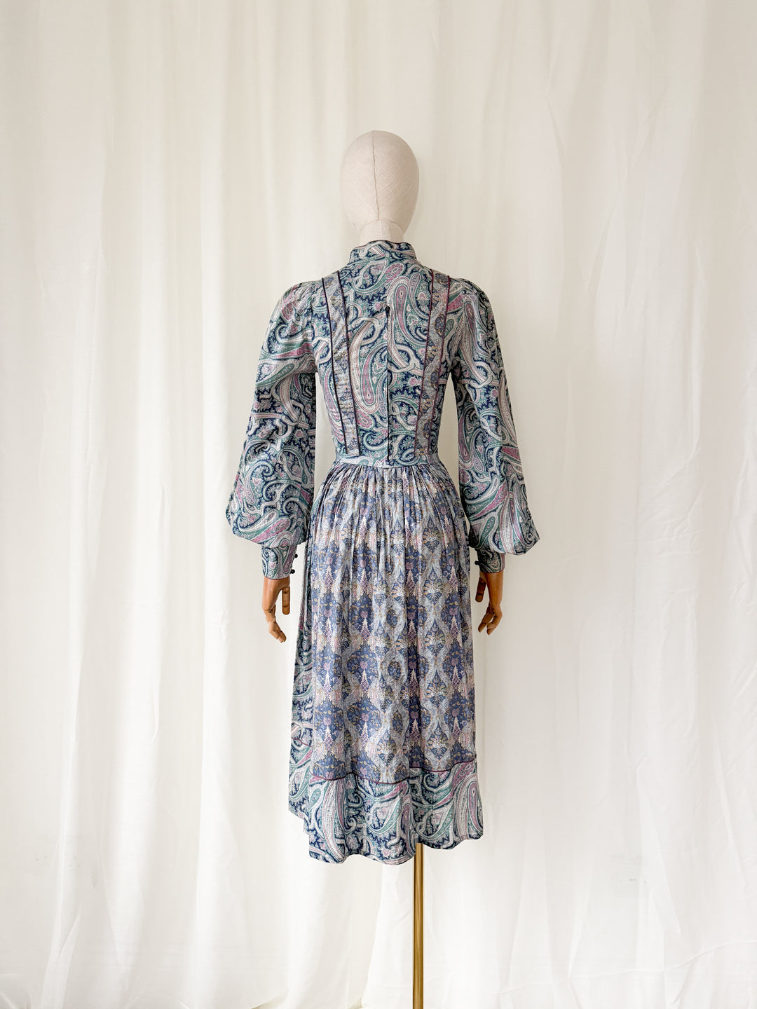 Insane Precious Liberty Lawn Origin 70s Midi Dress