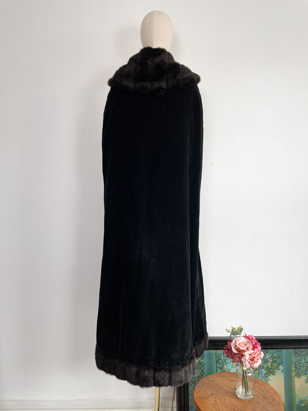 The Ethel 1970s Victoriana Maxi Cloak