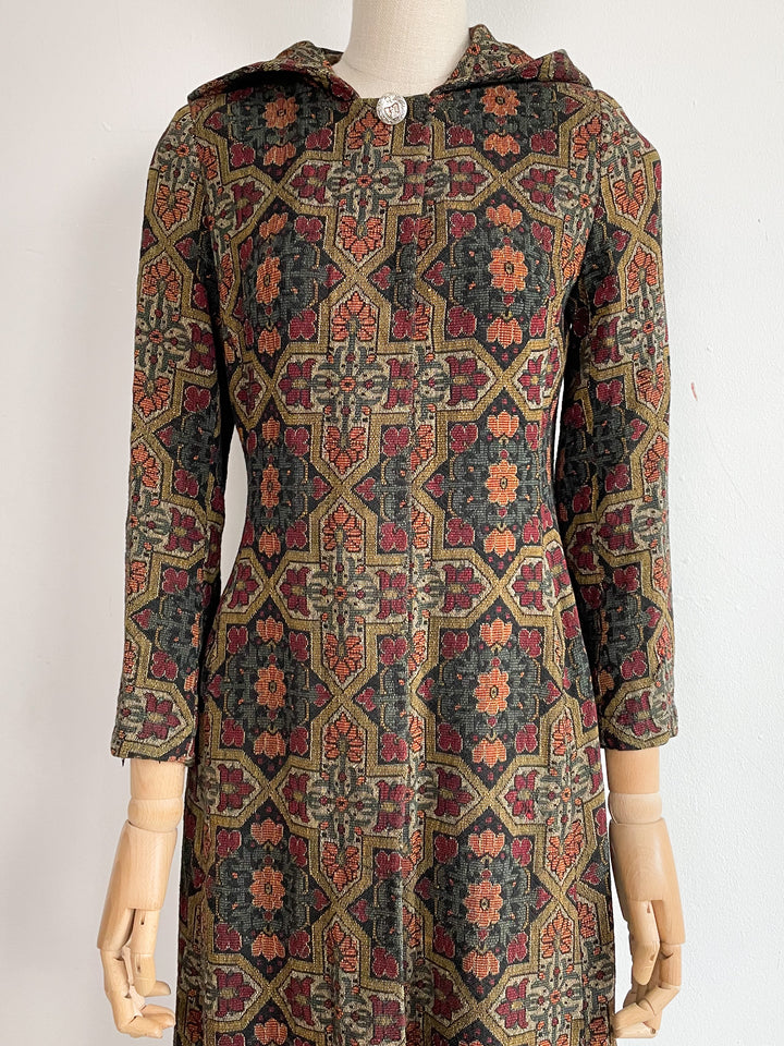 The Wiccan 1970s Tapestry Coat