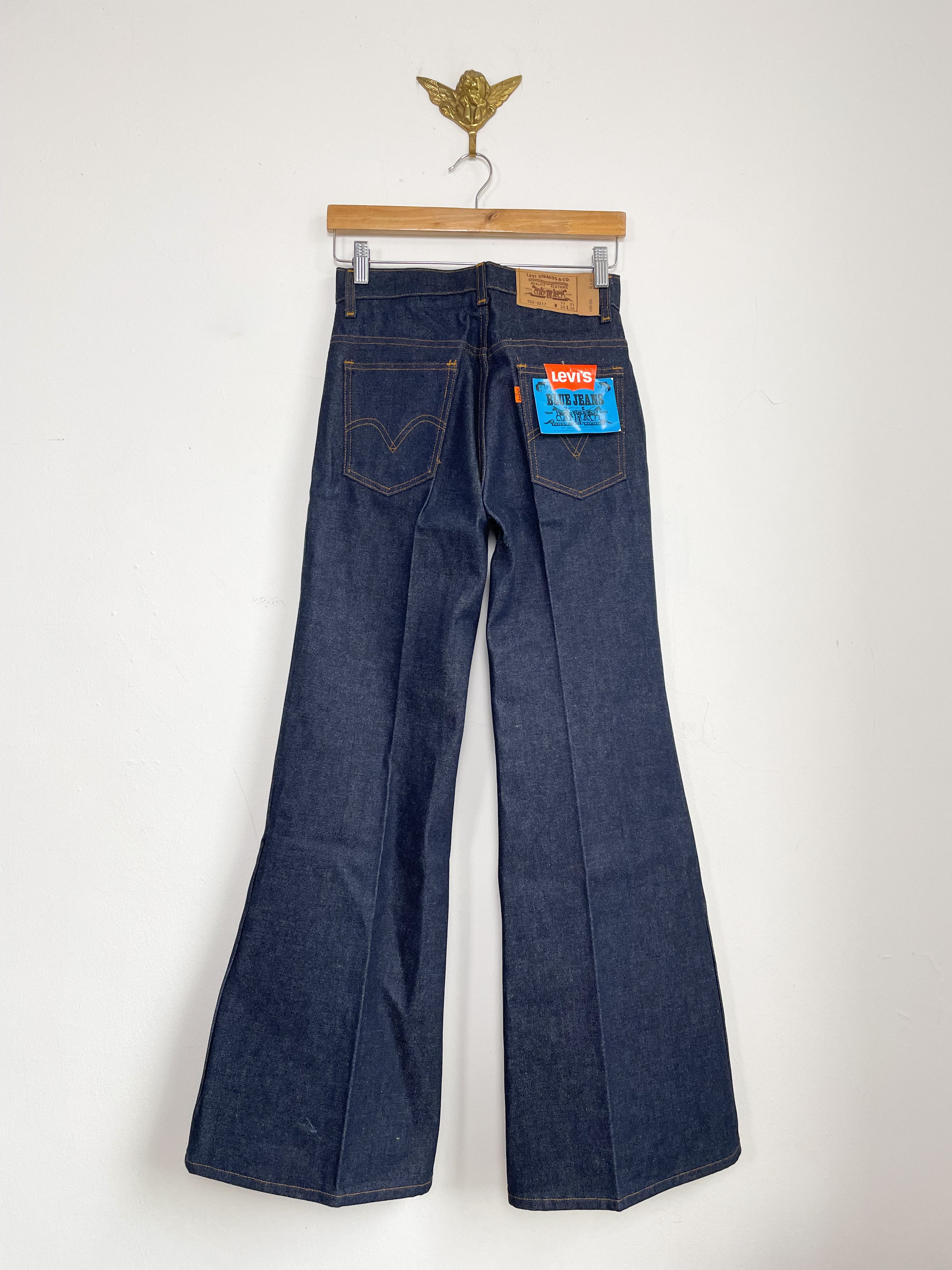 Levis big bell discount bottom jeans mens