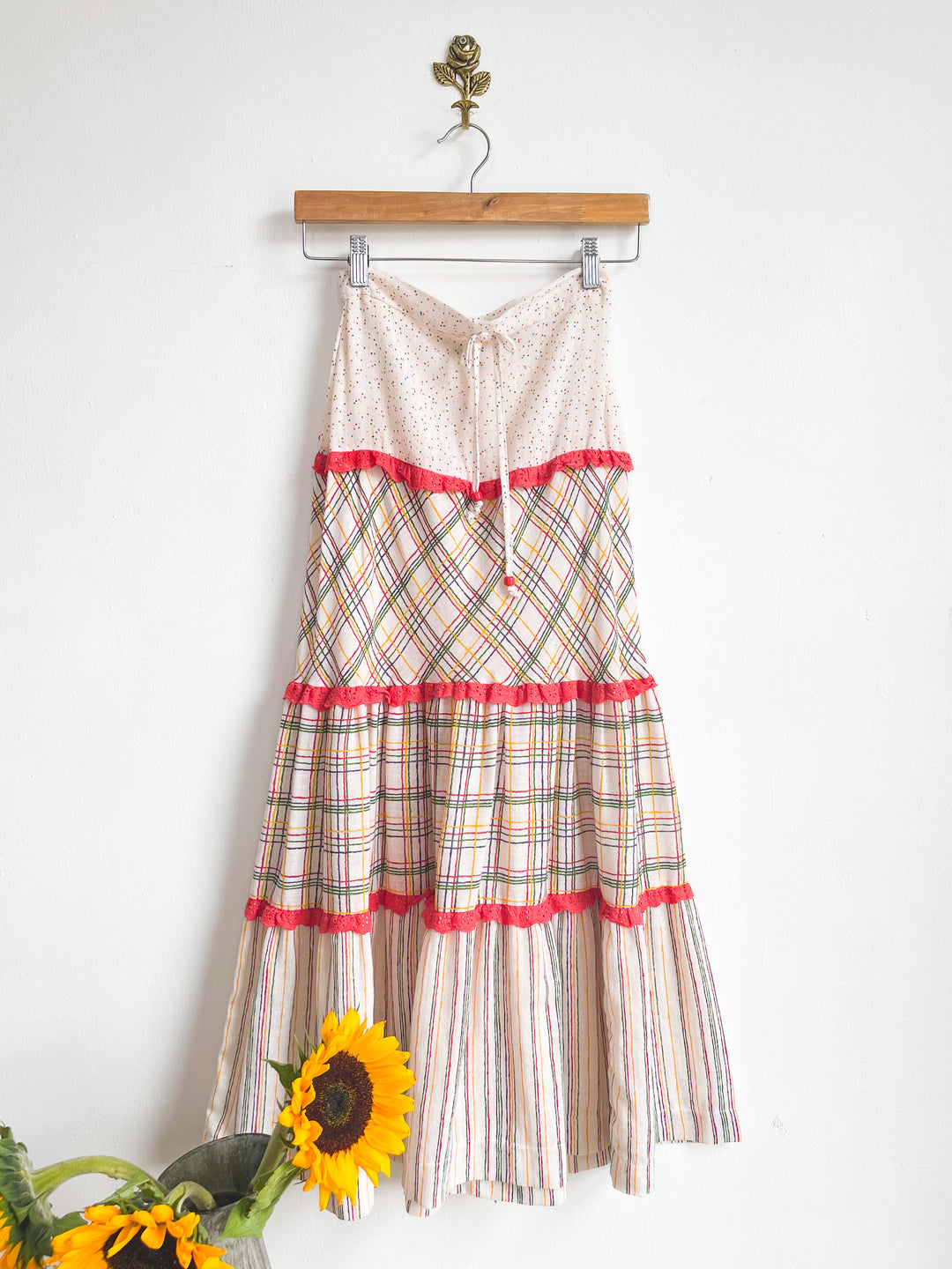 The Zinnia 70s skirt
