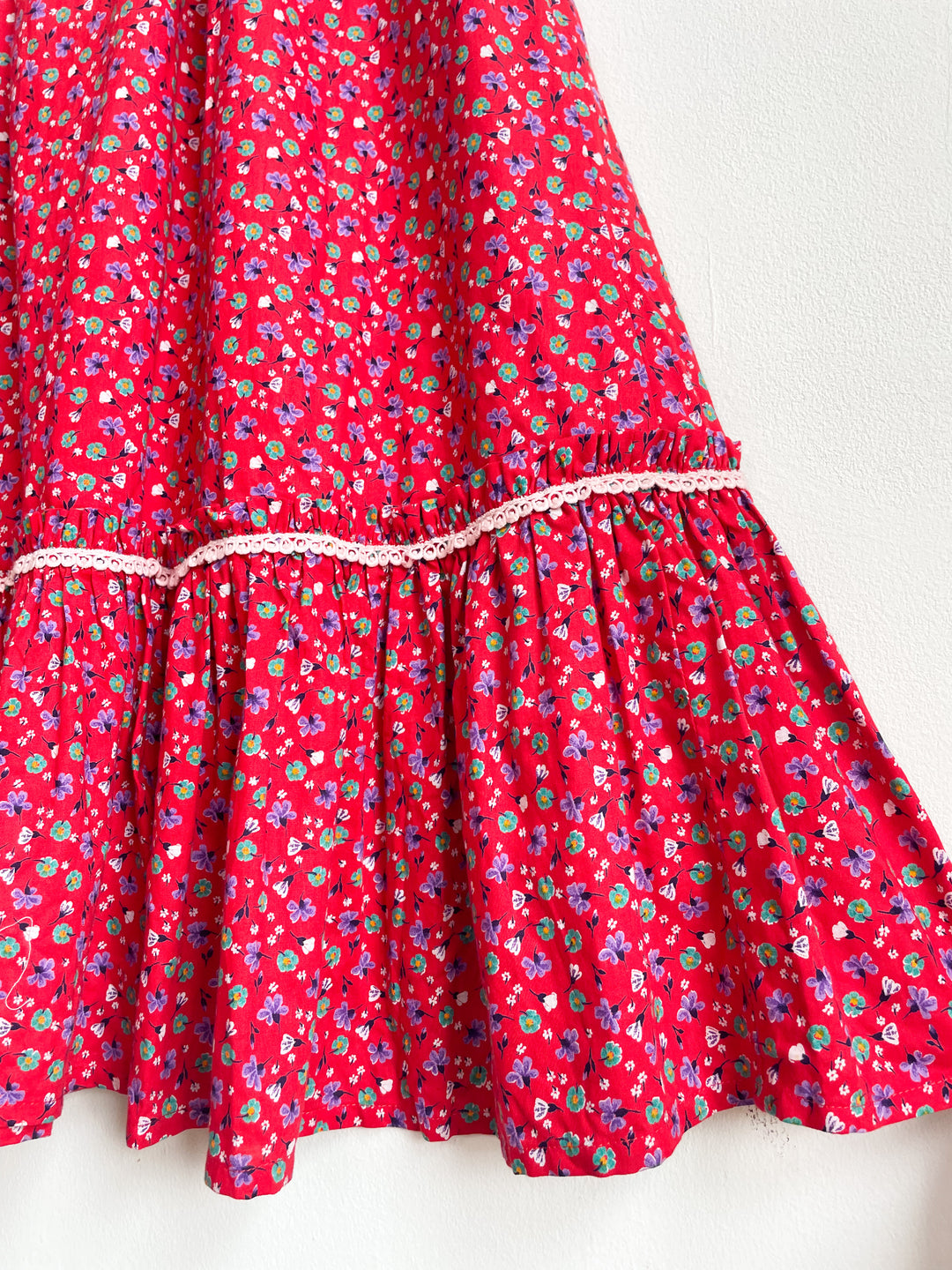 The Poinsettia 70s Skirt